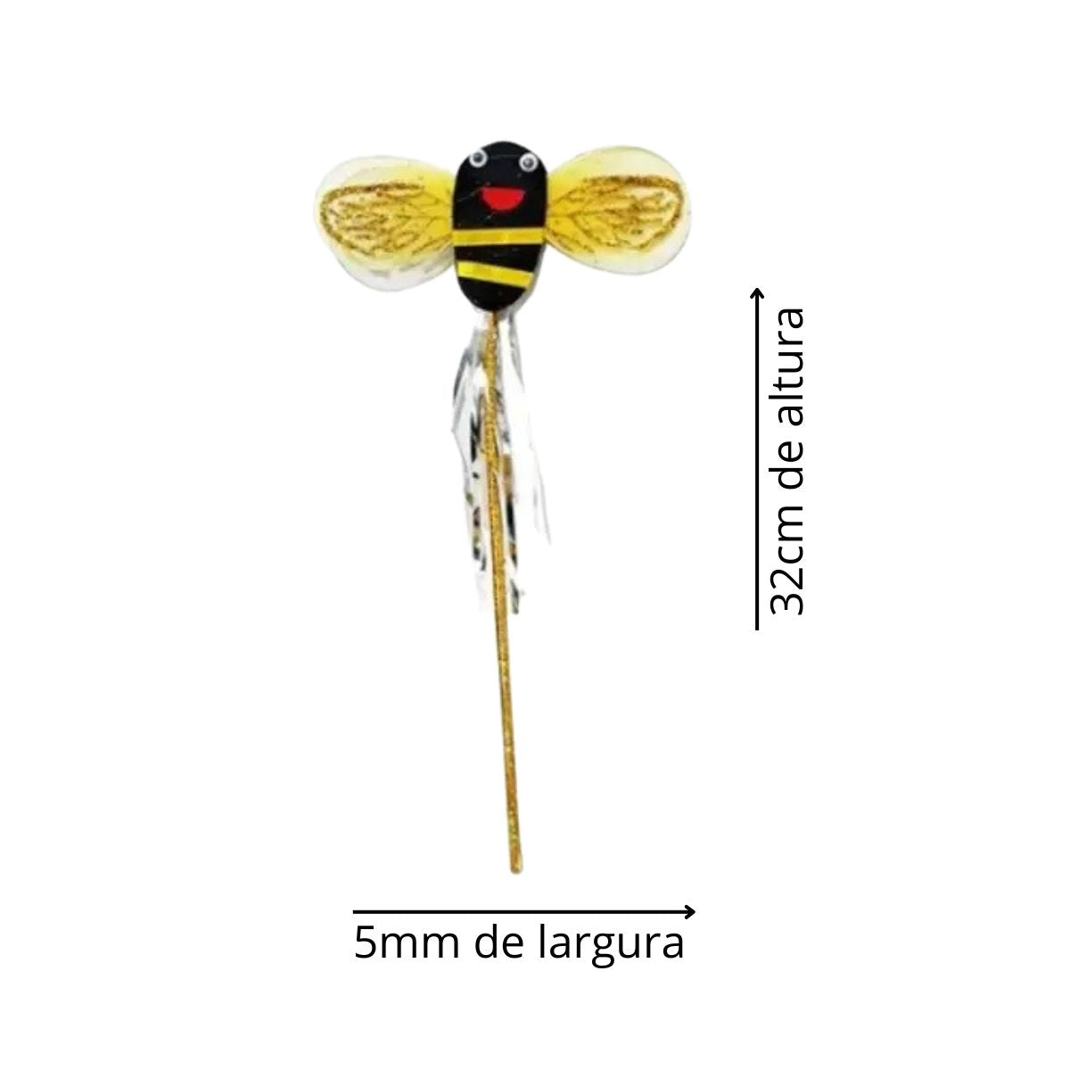 Kit Fantasia Asa de Abelhinha Acessórios Infantil 4 Peças Kit Fantasia Asa de Abelhinha Acessórios Infantil 4 Peças